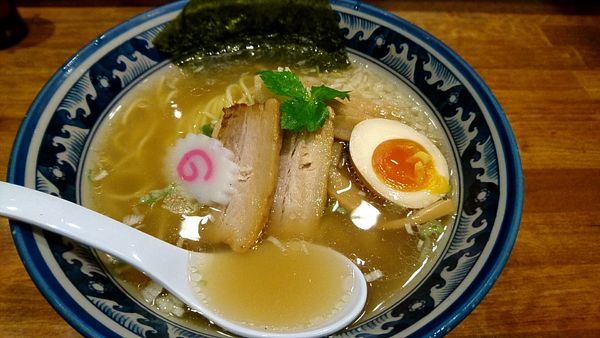 「煮干し塩そば」@めいげんその写真