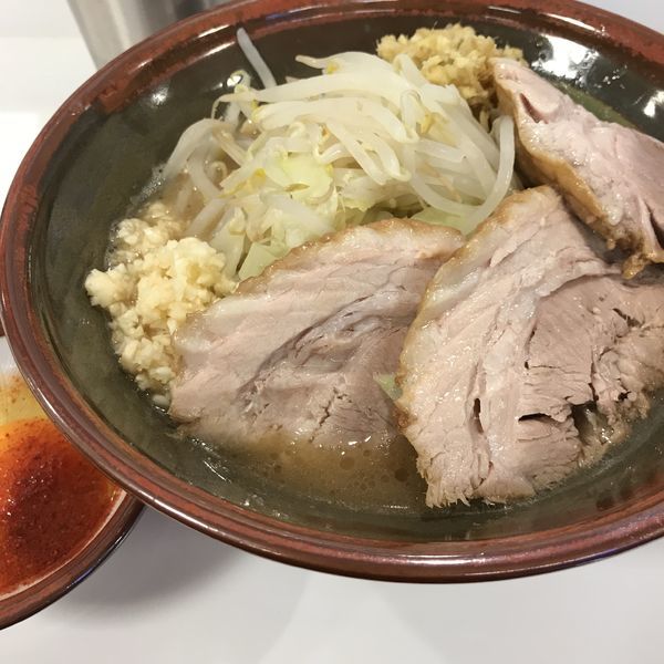 「ミニ 豚1枚追加 生卵 700＋100＋50」@ハイパーファットンの写真