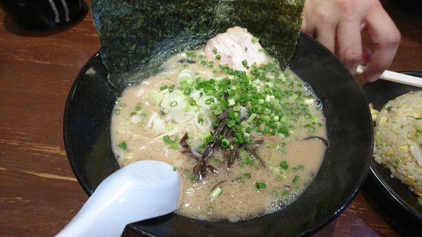 「茨城とんこつ「まる」　730円」@博多ラーメン とんこつ家の写真