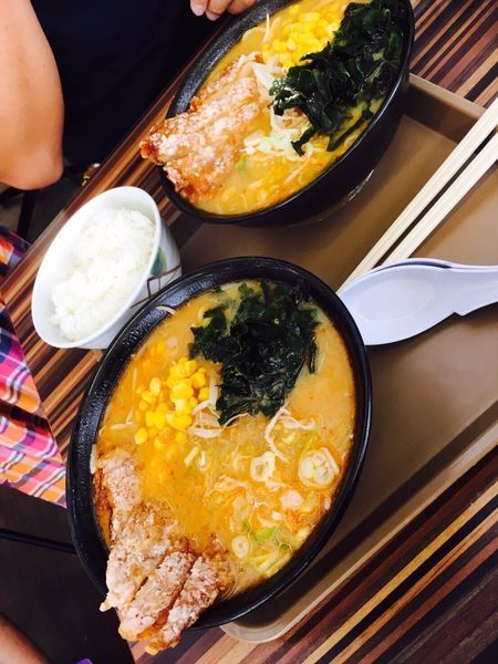 「山賊ラーメン」@フードコート山美湖の写真