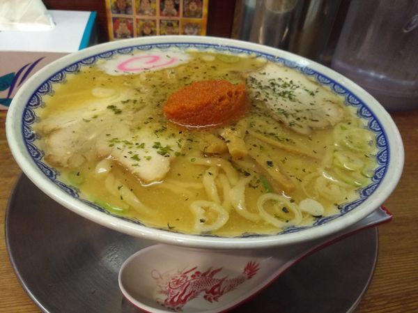 「赤湯からみそラーメン」@龍上海 新横浜ラーメン博物館店の写真
