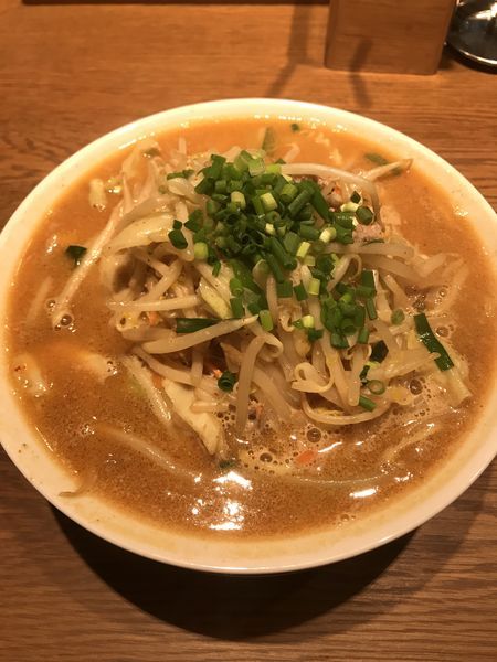 「【季節限定】味噌ラーメン、大盛り」@中華そば 二階堂の写真