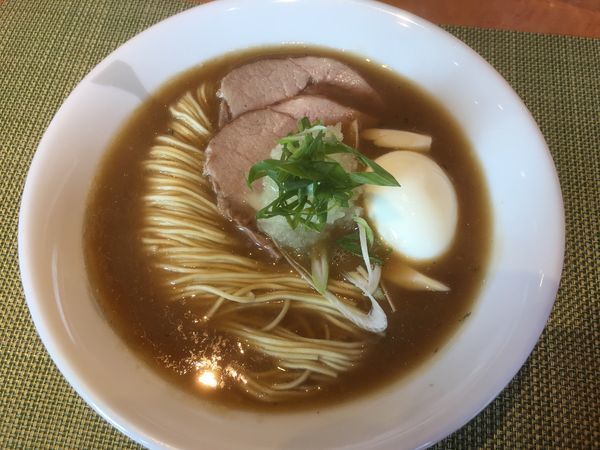 「濃い煮干しラーメン850円」@柴崎亭の写真