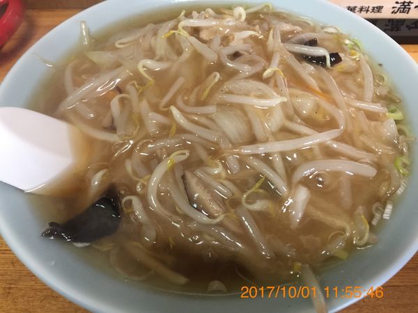 「もやしそば」@中華料理 満々亭の写真