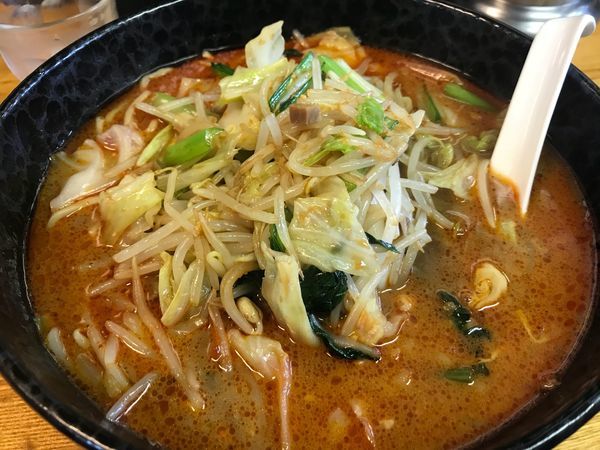 「辛味噌野菜そば」@究極ラーメン 横濱家 平台本店の写真