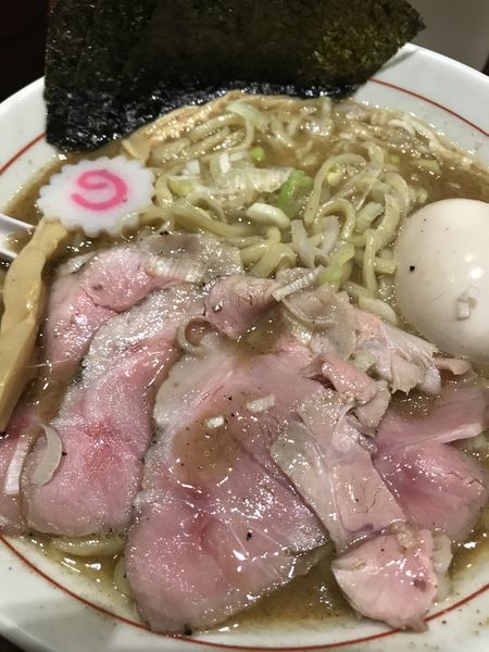 「特製中華そば」@煮干中華そば 鈴蘭 新宿店の写真