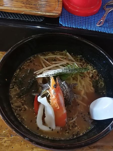 「磯ラーメン　840円」@かあちゃんの写真