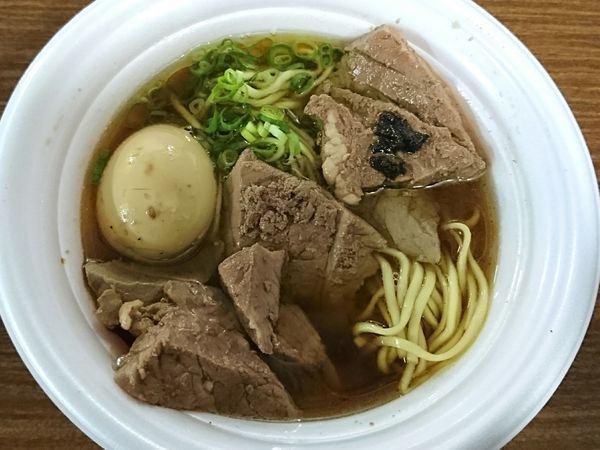 「常陸牛骨らあめん、龍のひげ×麺や 虎徹」@つくばラーメンフェスタ2017の写真