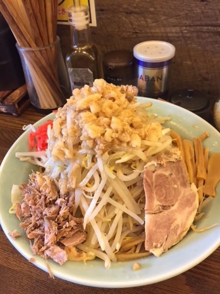 「油そば　680円　（アブラマシ）」@高木のぶぅの写真