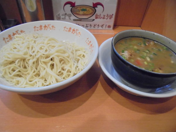 「【期間限定】とんこつかぼすつけ麺　８００円」@九州大分らぁめん たまがった 神奈川新町本店の写真