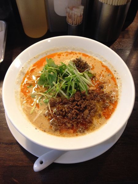 「坦坦麺 830円」@四川担担麺 阿吽 湯島店の写真