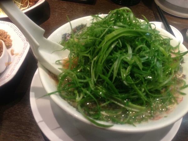 「ネギラーメン」@来来亭 国母店の写真
