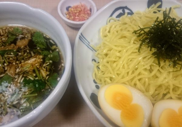 「ざるらーめん玉子入り＋大盛り」@与ろゐ屋の写真