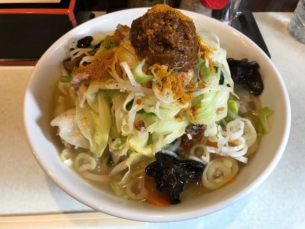 「玉カレーたんめん」@麺処 まるよし商店の写真