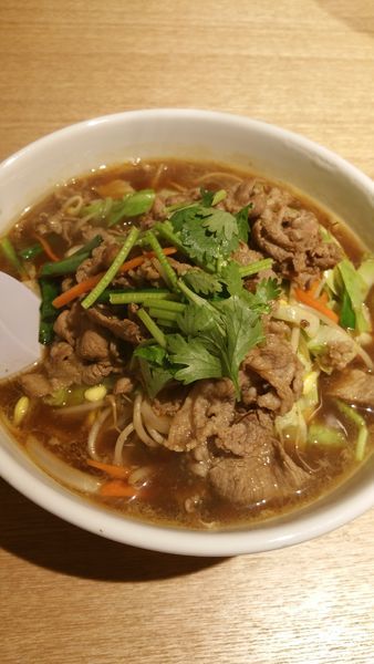 「ラムしゃぶスパイス醤油ラーメン」@羊肉専門店 辰 池袋南口店の写真