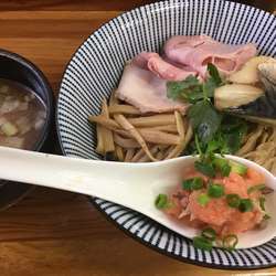 秋鯖のつけ麺大盛980円
