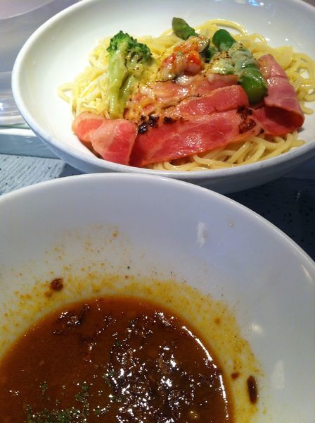 「カレーつけ麺」@らーめんと甘味処 九月堂の写真