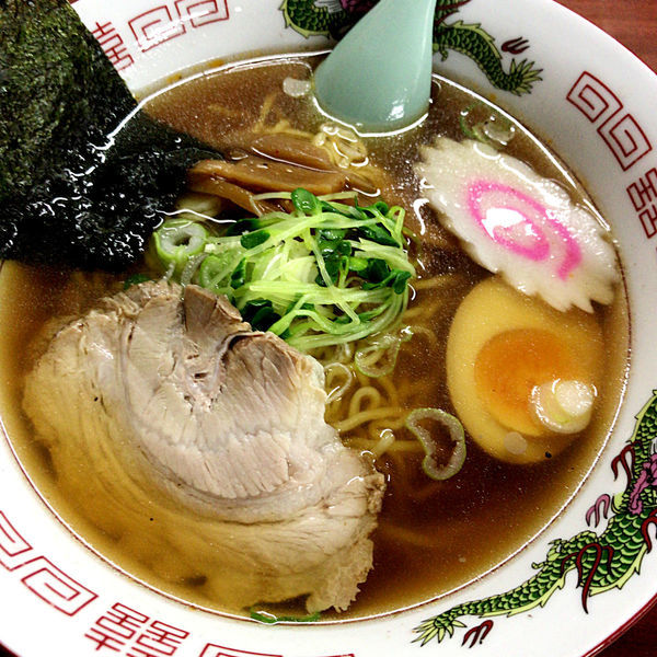 「中華そば　600円」@ピリカ 新井店の写真