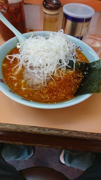 「地獄ラーメン大盛り無料800円　初級」@地獄ラーメン 田中屋の写真