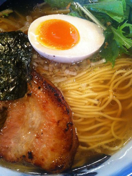 「醤油らーめん」@AFURI 原宿店の写真