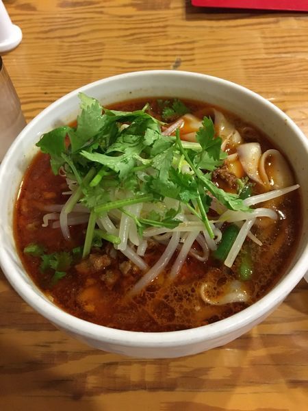 「麻辣刀削麺」@長安 刀削麺の写真