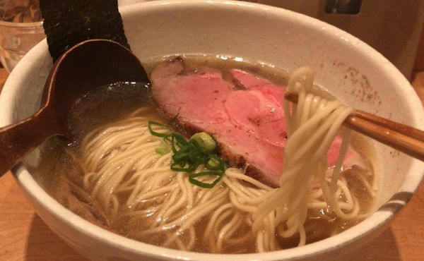 「中華そば(800円)」@中華蕎麦 蘭鋳の写真