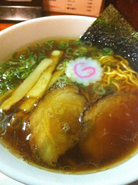 「しょうゆ」@ぺぺらーめんの写真