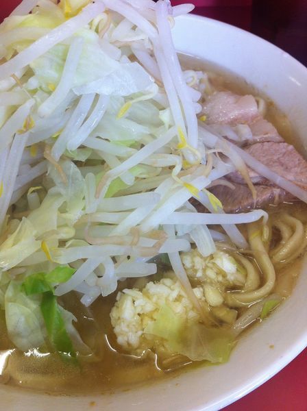 「小ラーメン」@ラーメン二郎 ひばりヶ丘駅前店の写真