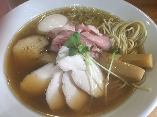 「特製中華そば1030円」@麺屋 むじゃきの写真