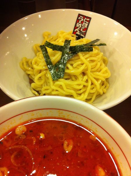 「辛味つけ麺」@煮干しらーめん 三代目 玉五郎 梅田第三ビル店の写真