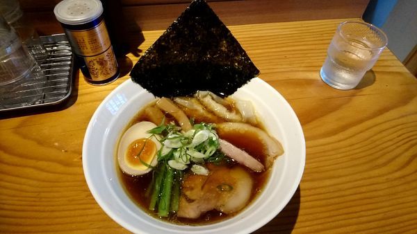 「醤油 ぜんのせ」@拉麺 弁tenの写真