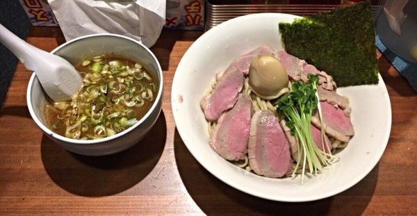 「鴨つけ麺(300g)」@らーめん・つけめん 八角の写真