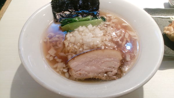 「肉出汁煮干しそば（850円）」@煮干し中華そば 一燈の写真