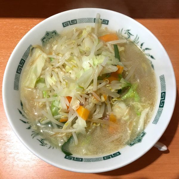 「野菜たっぷりタンメン大盛」@日高屋 西大井駅前店の写真