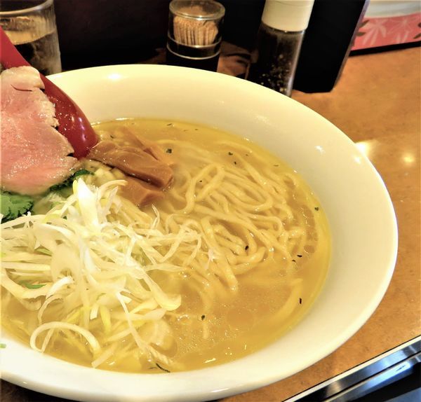 「塩＋葱（880円）」@麺屋 紅の写真