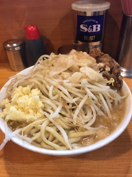 「小ラーメン」@ラーメン二郎 八王子野猿街道店2の写真