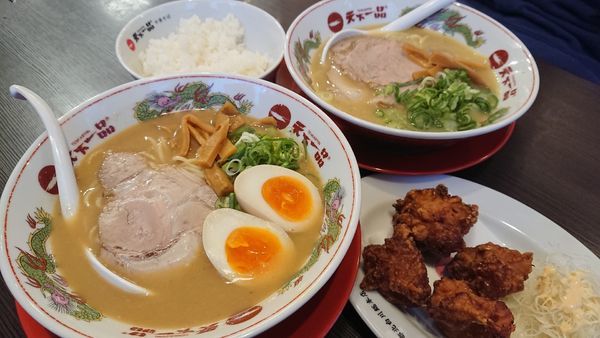 「こってり＋味玉」@天下一品 東川口店の写真