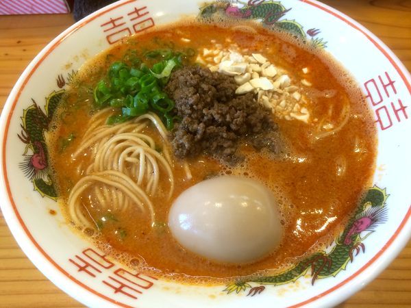 「担々麺（800円）＋味玉」@中華蕎麦 みうらの写真