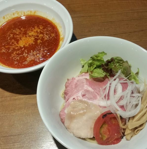 「旨辛ブリトマトチーズつけ麺880円」@寿製麺よしかわ 川越店の写真