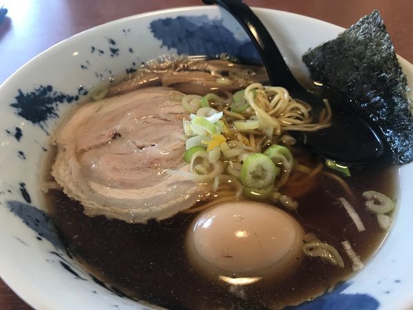 「煮干し味玉ラーメン780円」@らーめん福たけ 五井店の写真