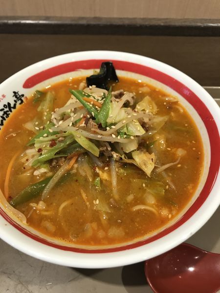 「ごま味噌坦々ちゃんぽん（期間限定）」@ちゃんぽん亭総本家 イオンモール東久留米店の写真