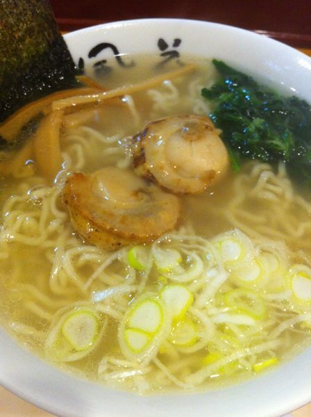 「帆立塩らーめん」@新宿めんや 風花 本店の写真