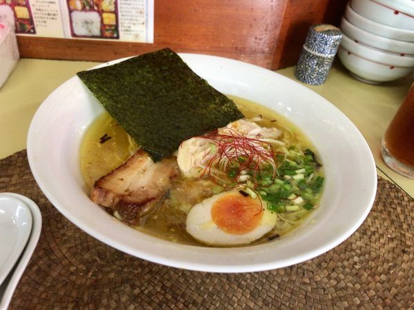 「鶏そば」@龍門瀑の写真