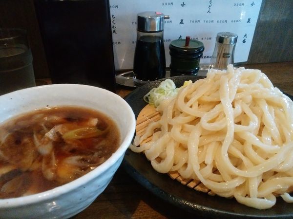 「肉汁うどん大盛」@麦屋の写真