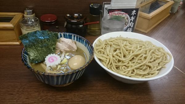 「特製つけ麺煮番搾り・大盛　￥１２５０」@つけめん 三三㐂の写真