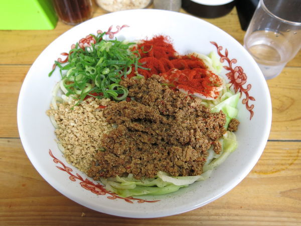 「汁なし担々麺(並)：800円」@自家製麺 てんかの写真