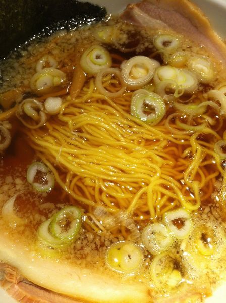 「醤油ラーメン ネギ油」@宗家一条流がんこラーメン 十八代目の写真