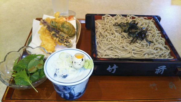 「天ざるそば」@竹前の写真