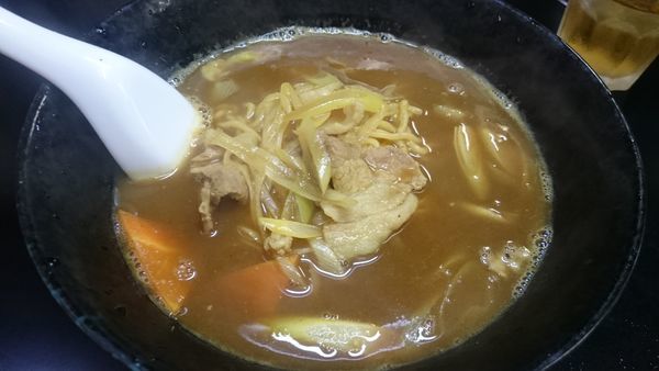 「カレーラーメン（700円）＋ライス（無料）」@宗楽の写真