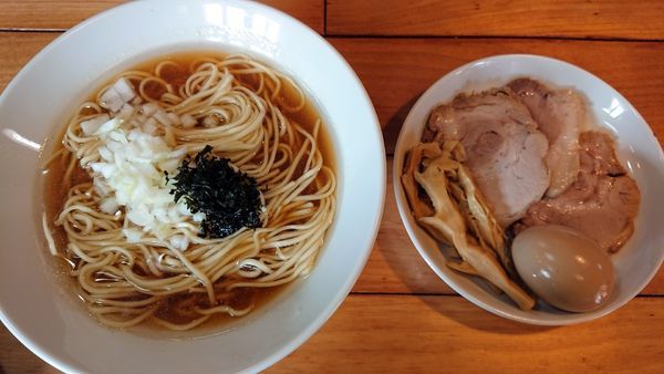 「特製煮干しそば」@ときわ亭の写真